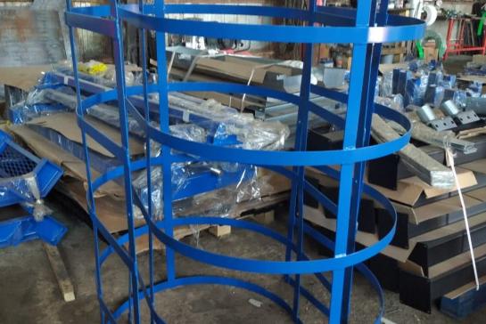 Работы — Ограждение лестниц — фото