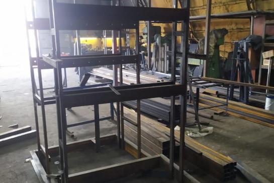 Работы — Рама технологического оборудования — фото