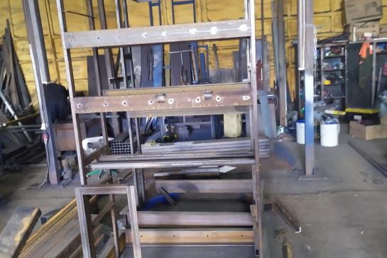 Работы — Рама технологического оборудования — фото