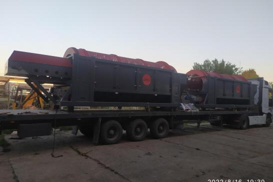 Работы — Барабанные грохоты для АРМ — фото