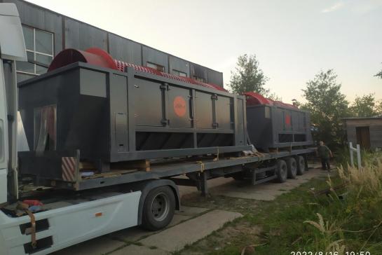 Работы — Барабанные грохоты для АРМ — фото