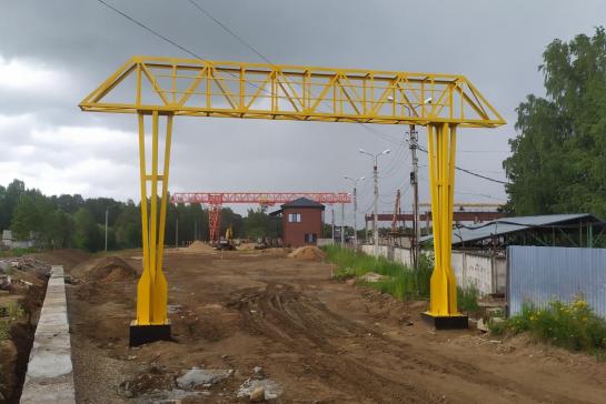 Работы — Арка для Металлоторг — фото